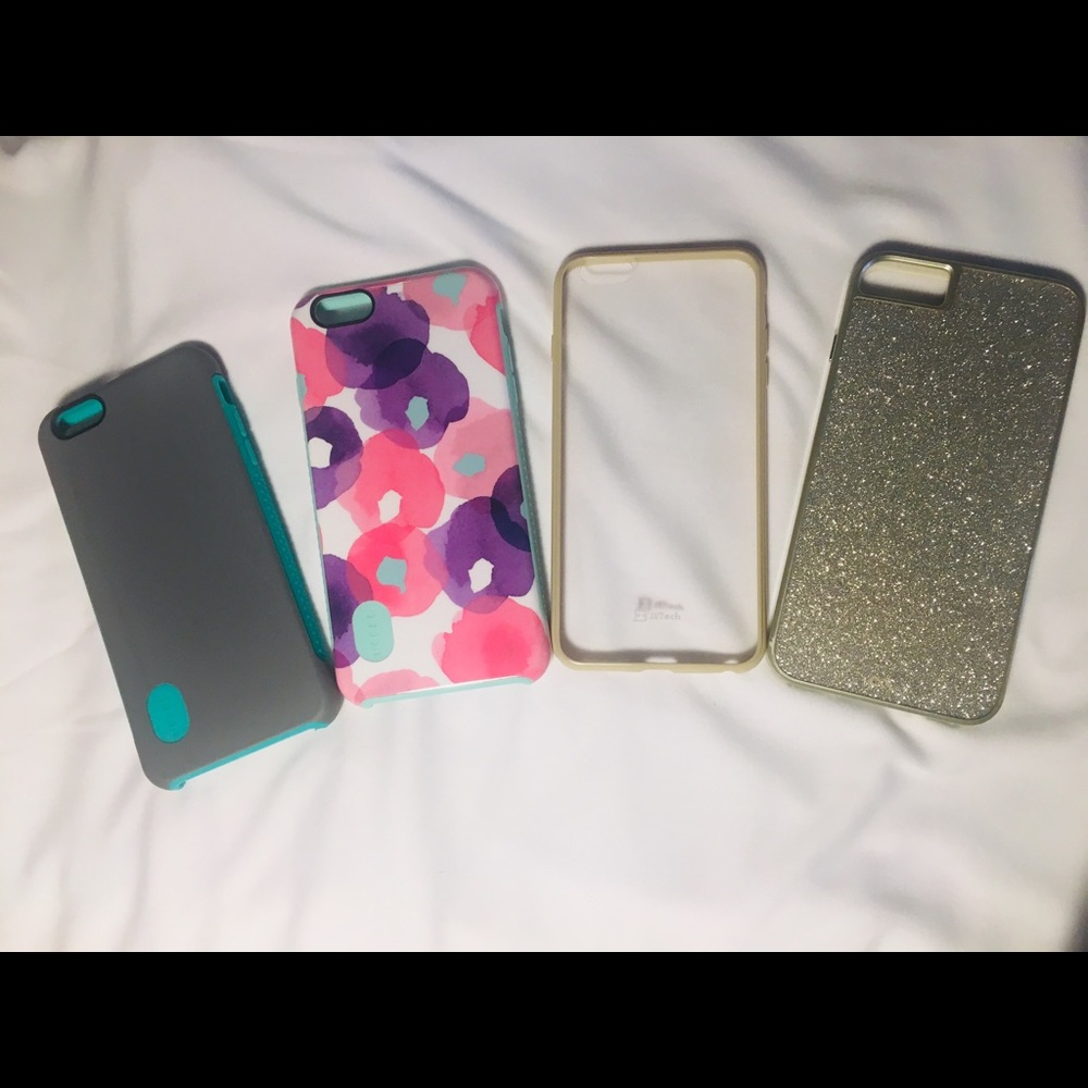 Iphone 6/7/8+ plus phone case bundle